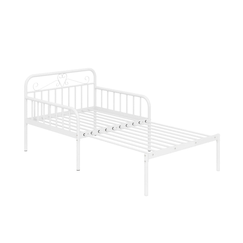 Lit de repos en métal, lit de repos extensible en lit double très résistant