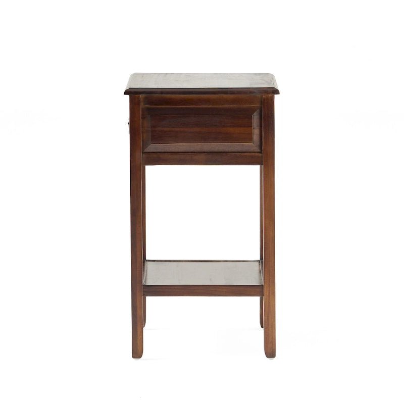 Table d'appoint en bois d'acacia