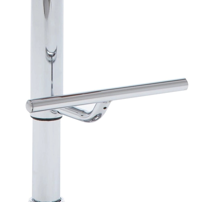 Tabouret de bar moderne pivotant en noyer, bois courbé et réglable en hauteur