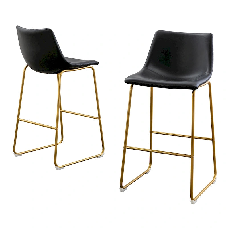 Tabouret de bar en similicuir