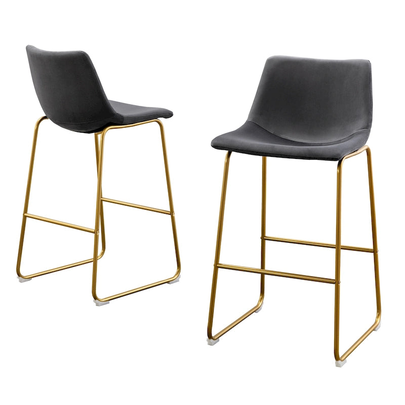 Tabouret de bar en similicuir