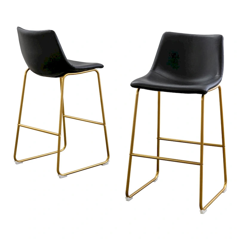 Tabouret de bar en similicuir