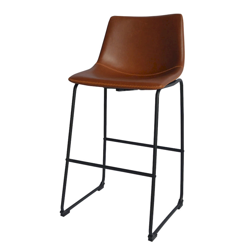Tabouret de bar en similicuir