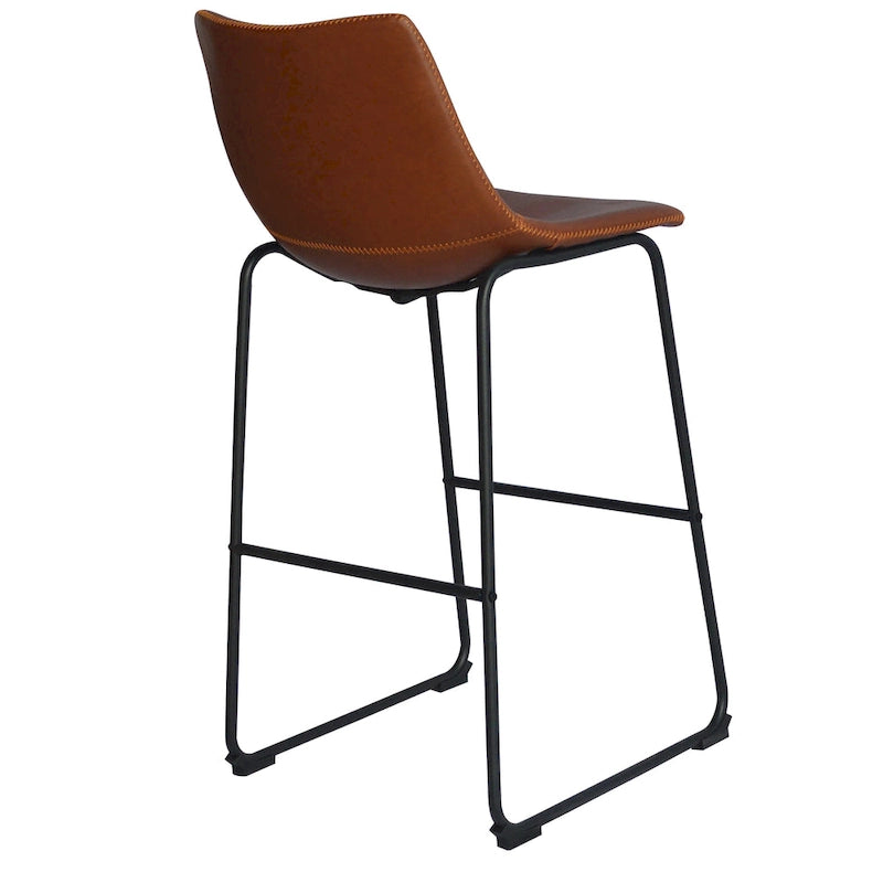 Tabouret de bar en similicuir