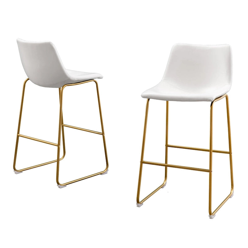 Tabouret de bar en similicuir