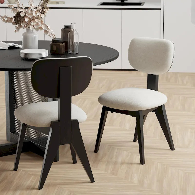 Chaises de salle à manger en bois massif