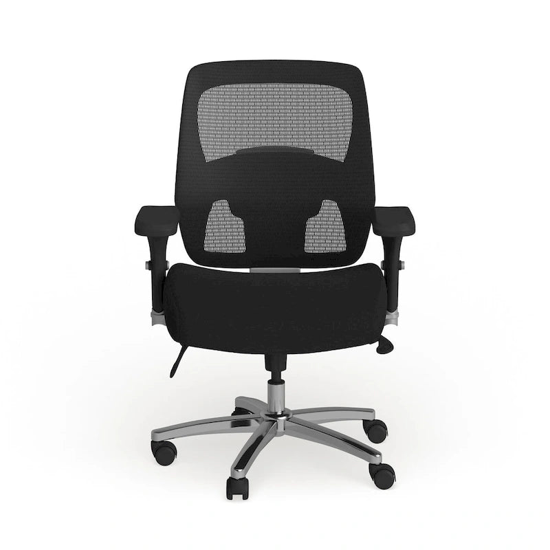 Fauteuil de bureau ergonomique en maille, grande taille, intensif 24/7, supporte jusqu'à 227 kg