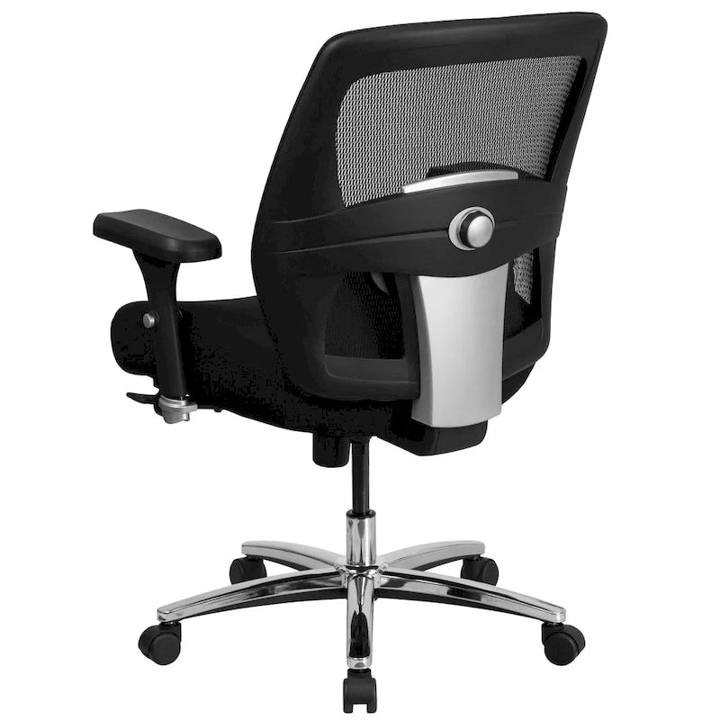 Fauteuil de bureau ergonomique en maille, grande taille, intensif 24/7, supporte jusqu'à 227 kg