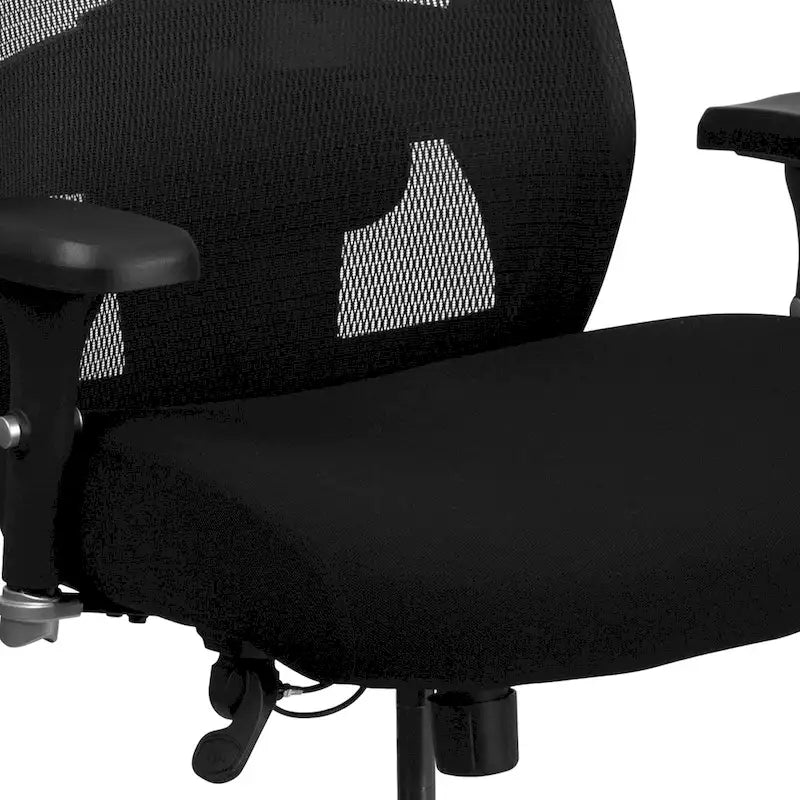 Fauteuil de bureau ergonomique en maille, grande taille, intensif 24/7, supporte jusqu'à 227 kg