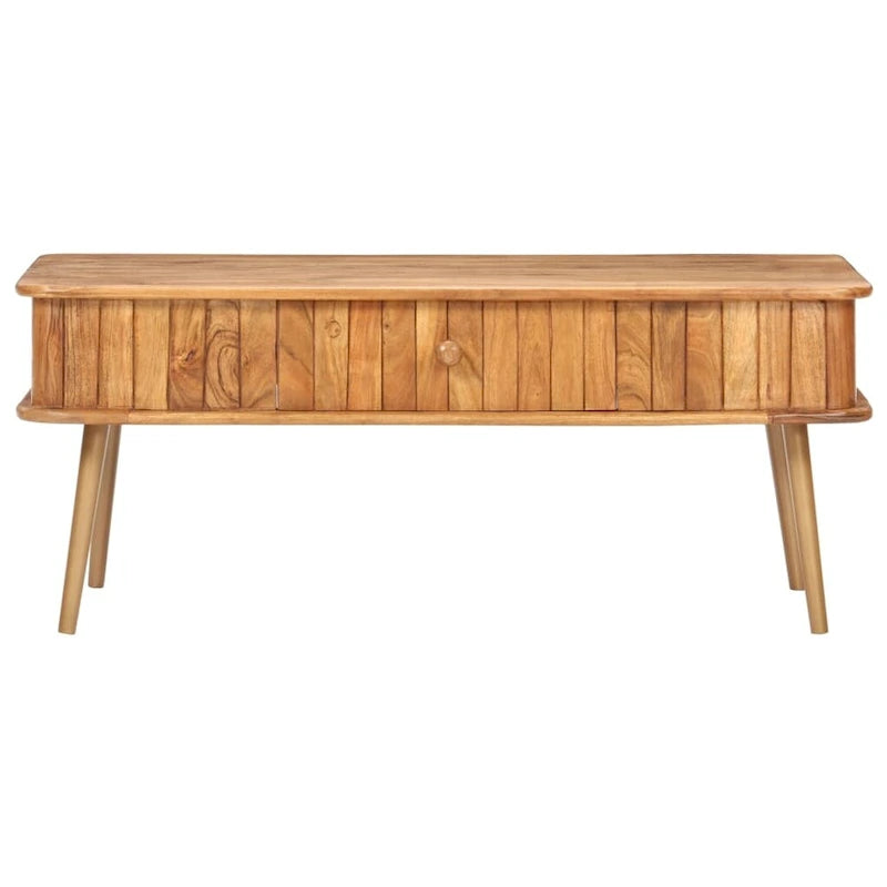 Table basse en bois d'acacia massif