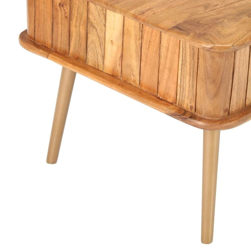 Table basse en bois d'acacia massif