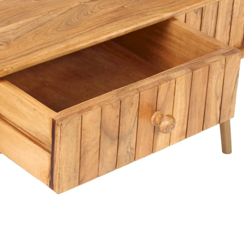Table basse en bois d'acacia massif