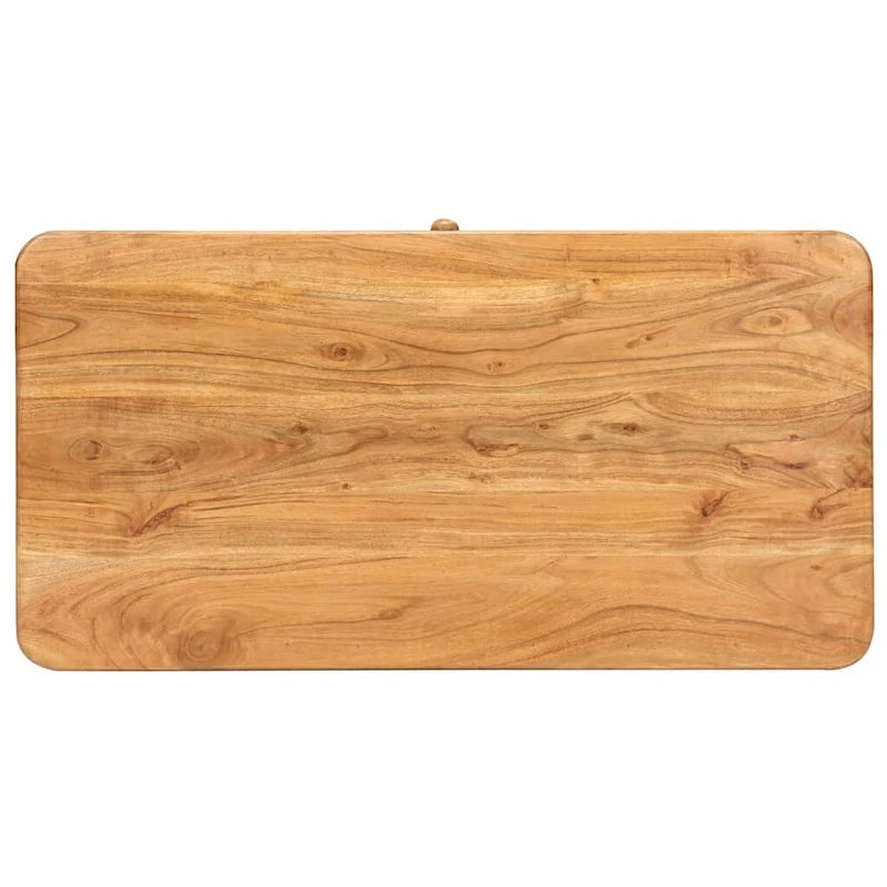 Table basse en bois d'acacia massif
