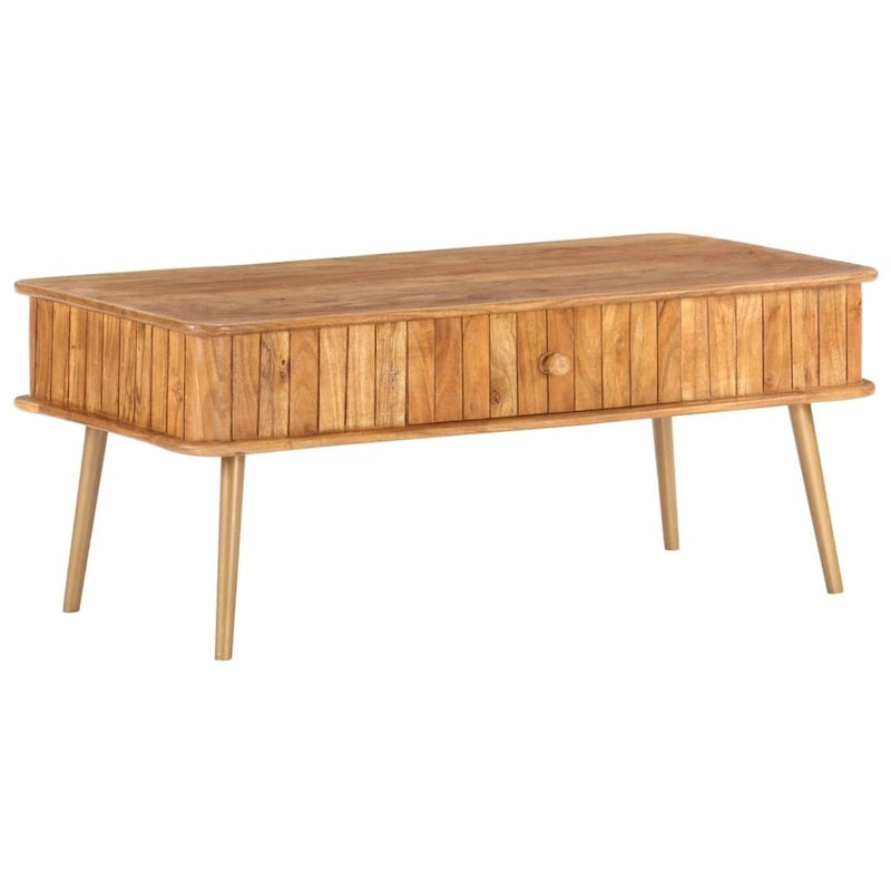 Table basse en bois d'acacia massif