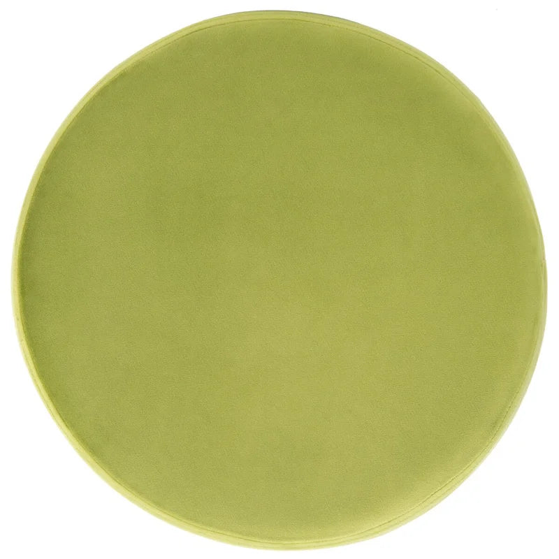 Pouf avec pieds épingle à cheveux ronds