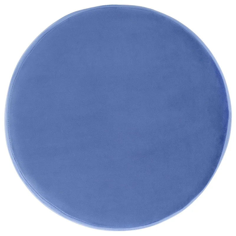 Pouf avec pieds épingle à cheveux ronds