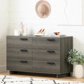 Commode double à 6 tiroirs