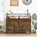 Commode en bois à 5 tiroirs Meuble de rangement