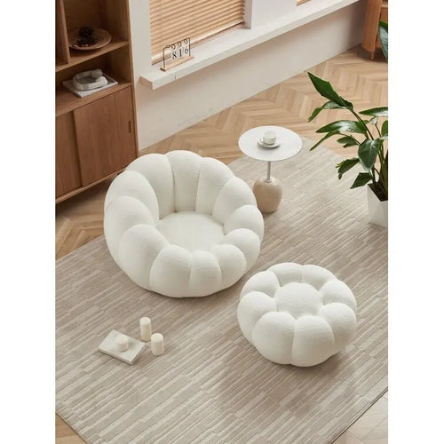 Fauteuil d'appoint 3D en tissu d'ameublement