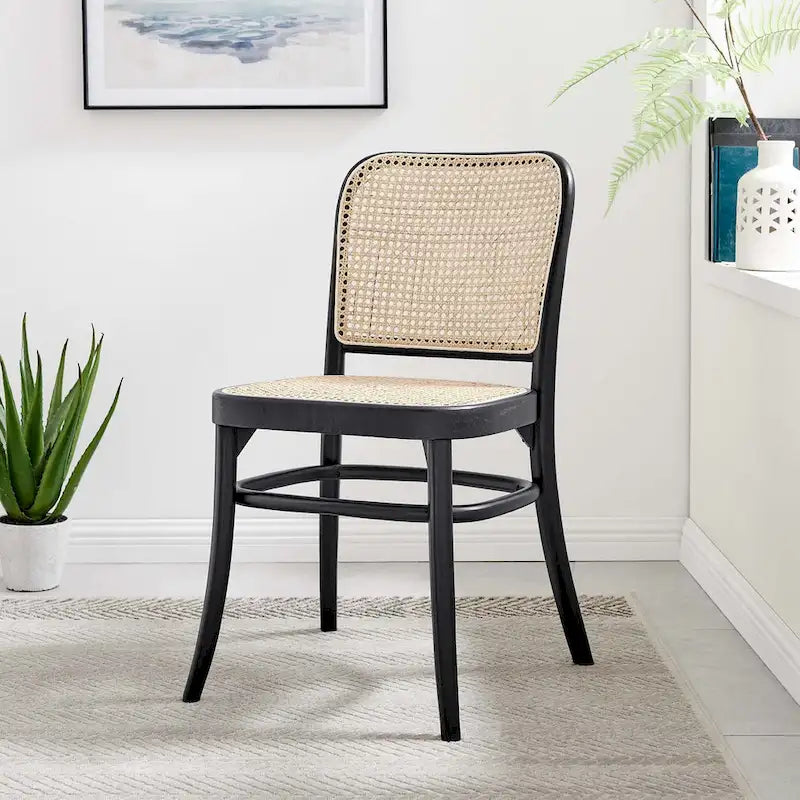 Chaise de salle à manger en bois