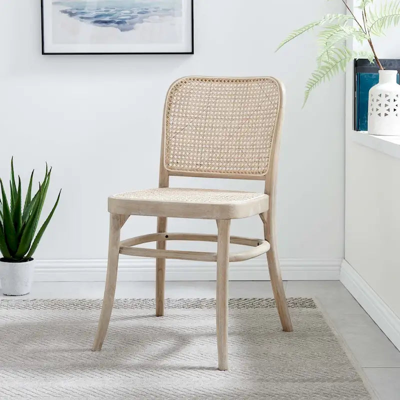 Chaise de salle à manger en bois