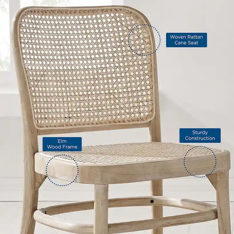 Chaise de salle à manger en bois