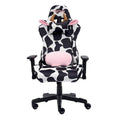 Chaise de jeu réglable imprimé vache
