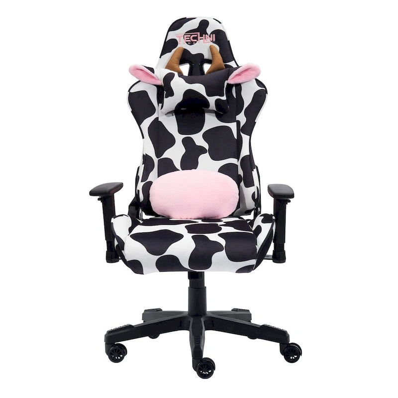 Chaise de jeu réglable imprimé vache