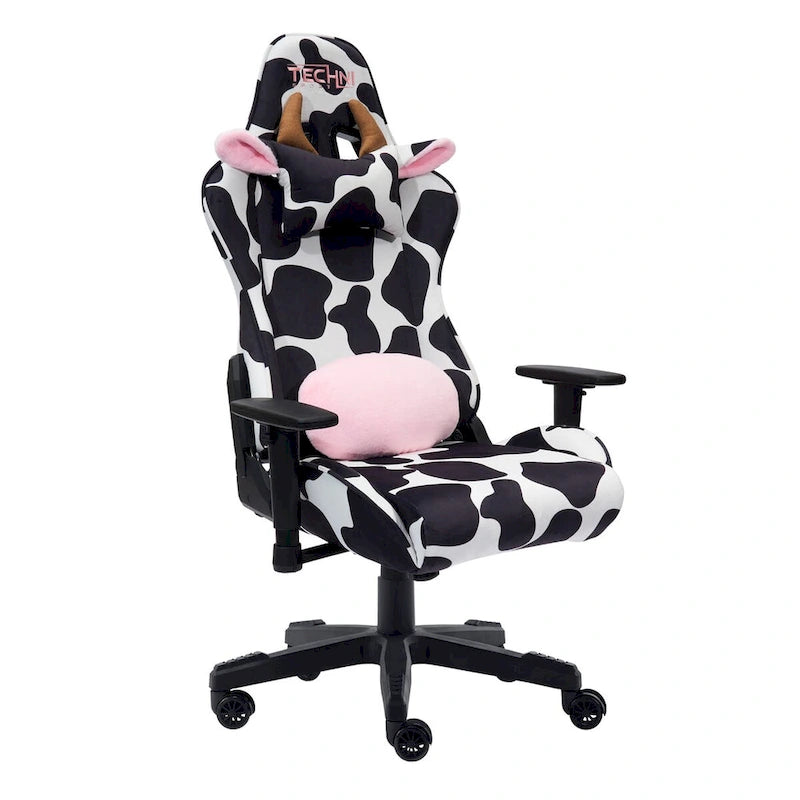 Chaise de jeu réglable imprimé vache