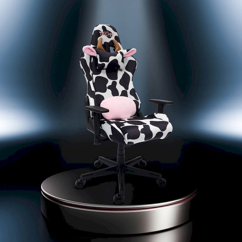 Chaise de jeu réglable imprimé vache