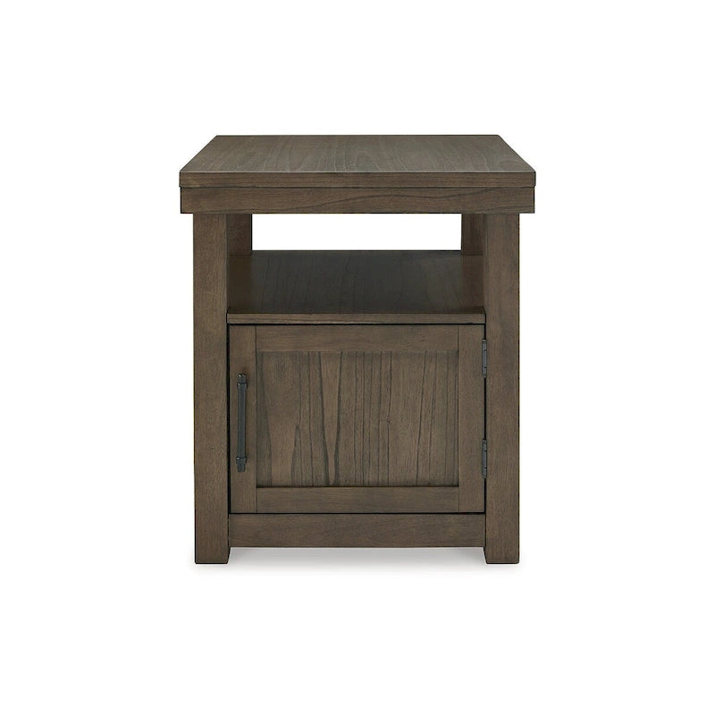 Table d'appoint marron
