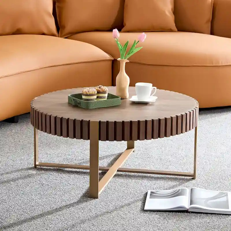 Table basse ronde pour salon
