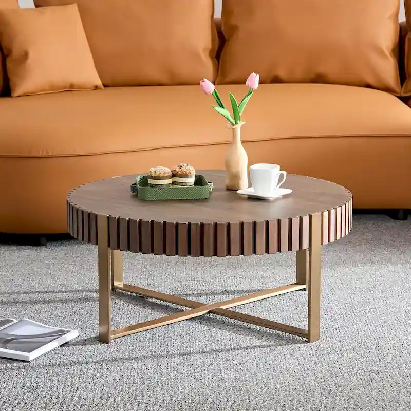 Table basse ronde pour salon