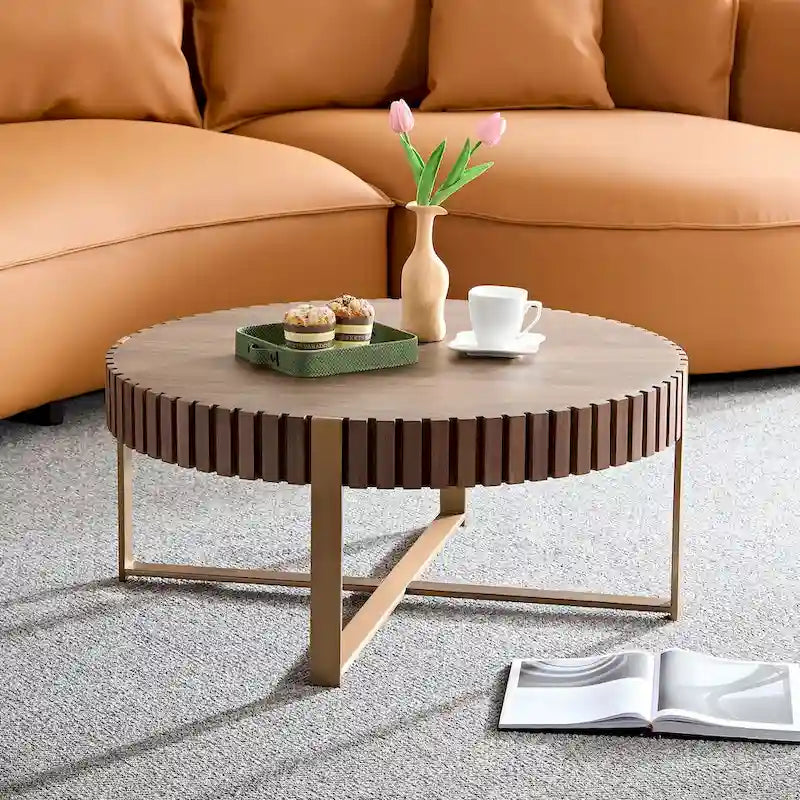 Table basse ronde pour salon