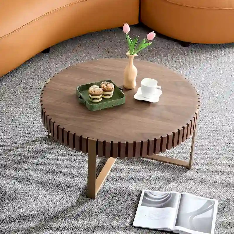 Table basse ronde pour salon
