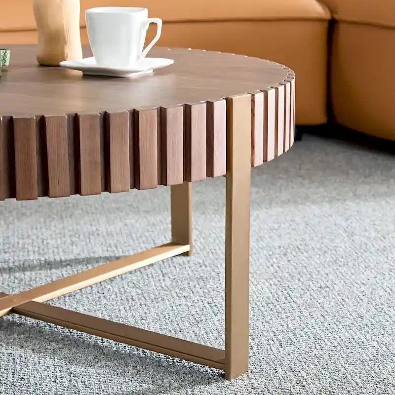 Table basse ronde pour salon
