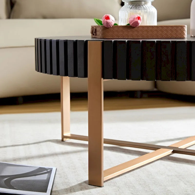 Table basse ronde pour salon