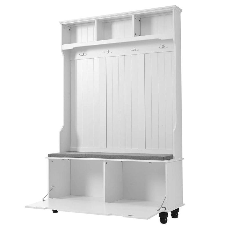 Meuble d'entrée avec banc de rangement