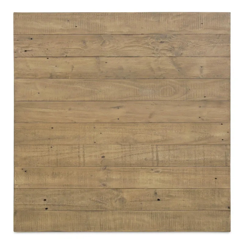 Table basse carrée en bois, marron